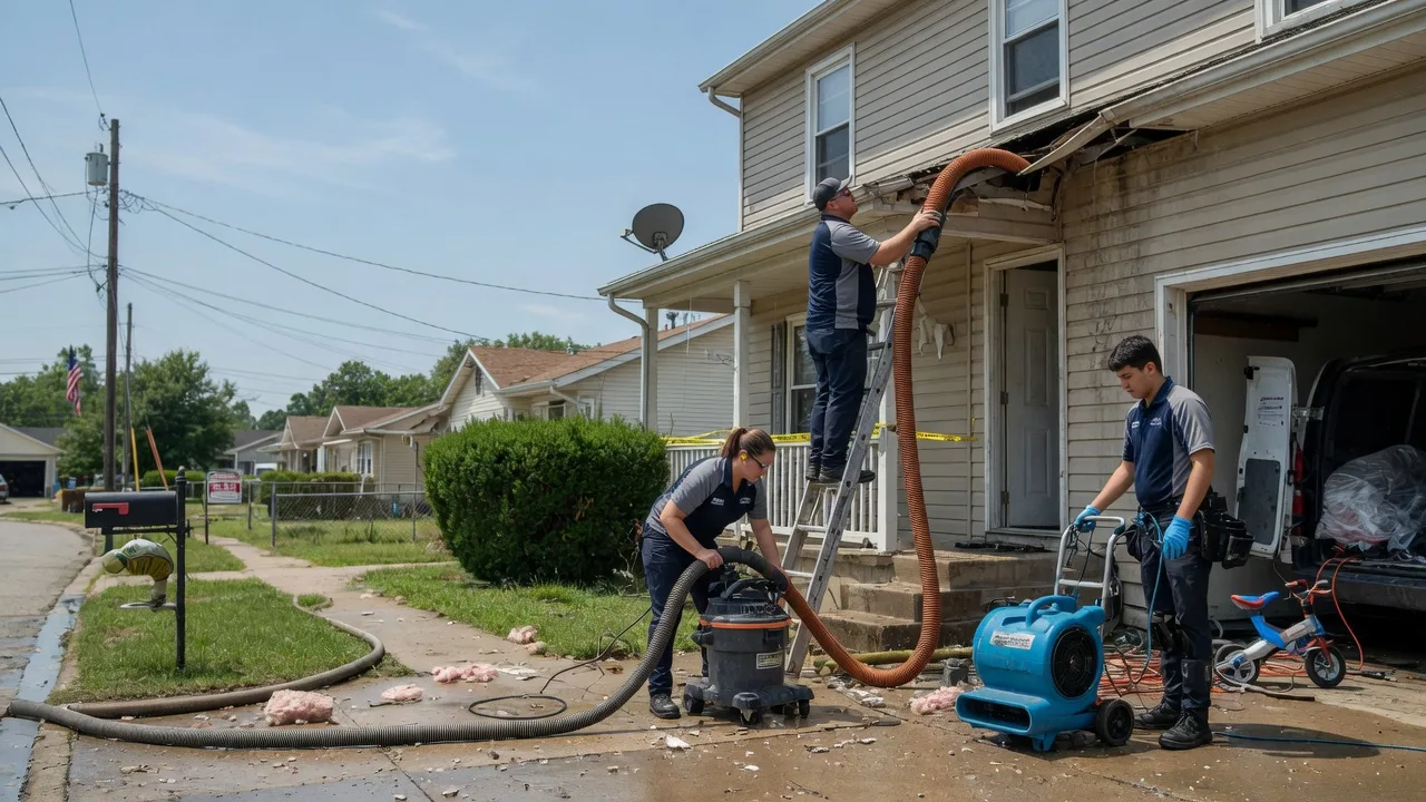 Water Damage Restoration in Glasford, IL near me